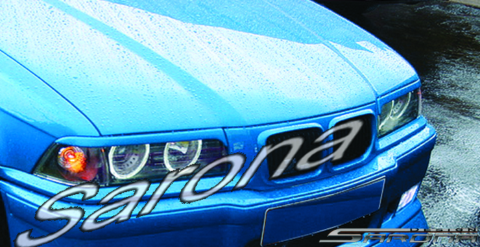 Custom BMW 3 Series Eyelids  Sedan (1992 - 1998) - $79.00 (Manufacturer Sarona, Part #BM-016-EL)